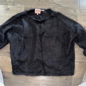 Juicy Coutr VTG Angora Sweater Pull Over One Size